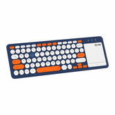 EVM EnMagica Wireless Keyboard 2.4G + Bluetooth 5.0, 78 Keys, Lightweight, USB Receiver, Dual-Mode, Customized Layout, Battery Powered - for Home, Office, Travel -  (EVM-WLK-027)